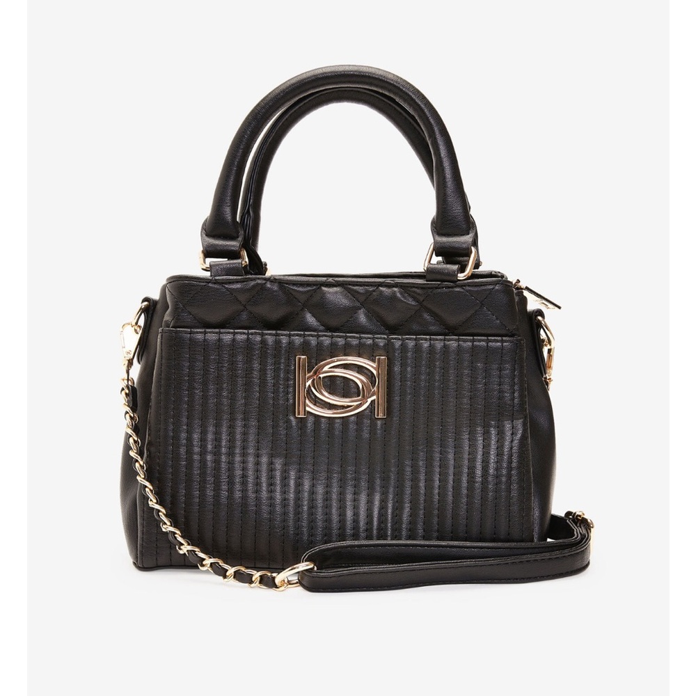 Black Bebe small Hazel Satchel NWT